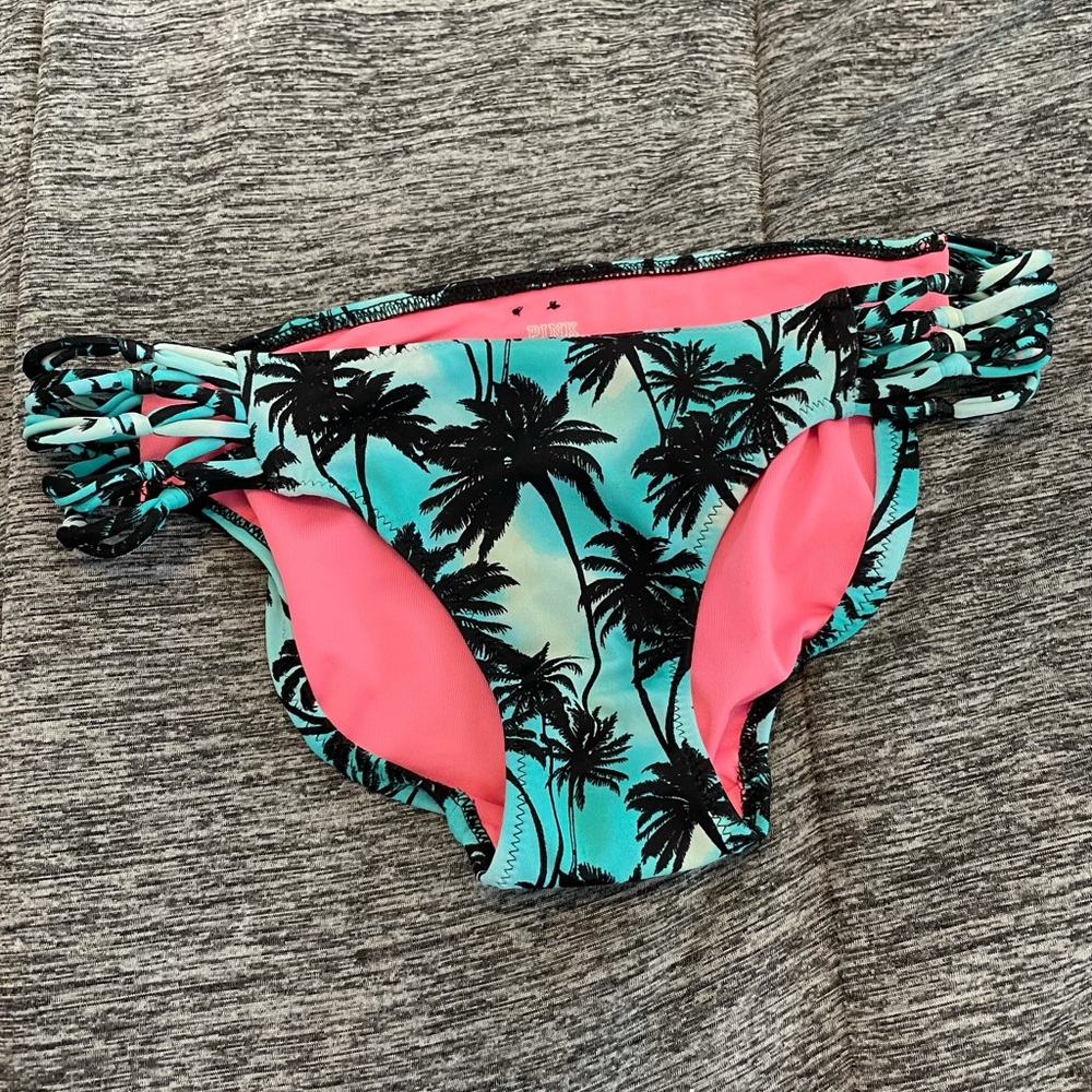 Victoria’s Secret Pink Palm Bikini Bottom XS